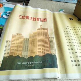 三防常识教育挂图（2开宣传画、18张全）