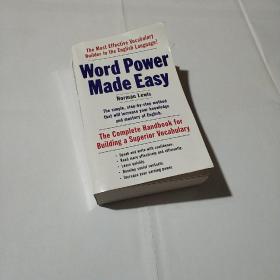 Word Power Made Easy: The Complete Handbook for Building a Superior Vocabulary 英文原版(平装库存书干净无破损无污渍无字迹 ）