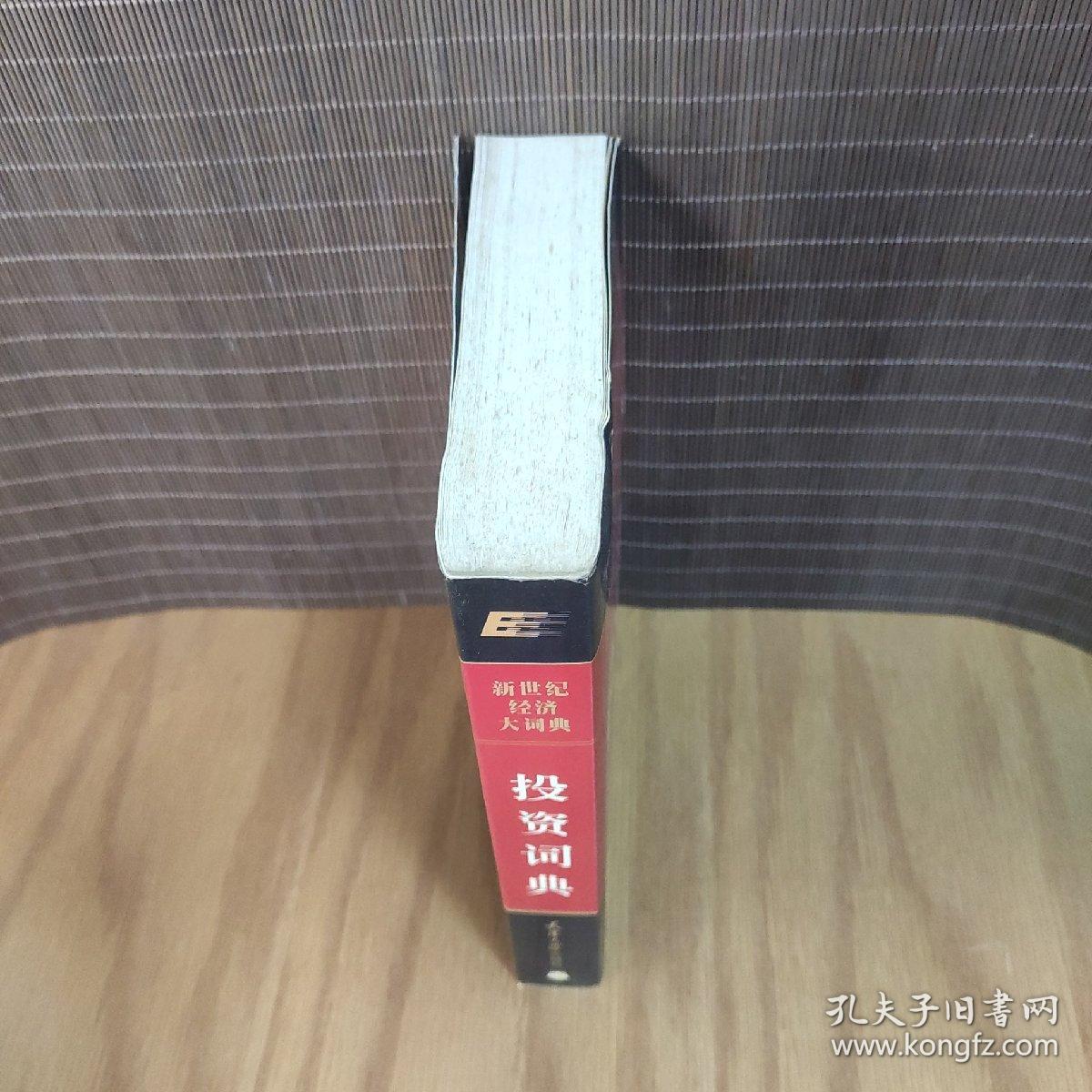 投资词典(新世纪经济大词典)