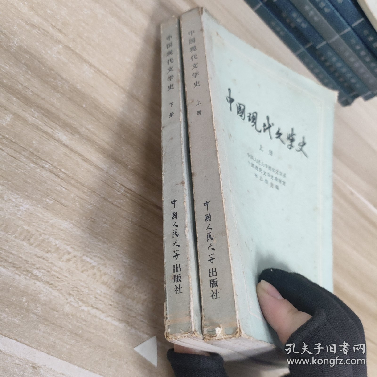 中国现代文学史(上，下)