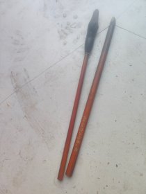 清代毛笔2支
