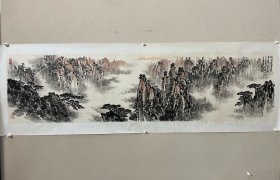 四尺条宋文治作品详细看图