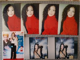 张茵Cheung, Yennis照片25张合售.早期当代歌坛杂志社原版5寸老照片，实物拍摄有现货，要了可以直接下单。 抽11-1-065