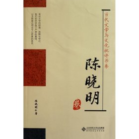 全新正版陈晓明卷/当代文学与文化批评书系978730346