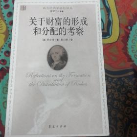 西方经济学圣经译丛：关于财富的形成和分配的考察