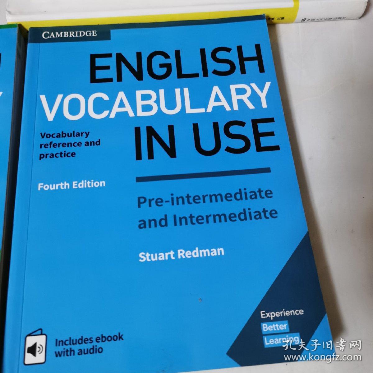 ENGLISH VOCABULARY IN USE 三册合售