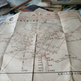 成都地区街道交通示意图