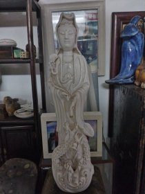 德化白瓷观音立像（徐志向印）