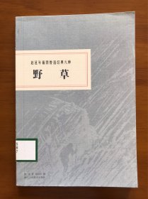 赵延年插图鲁迅经典六种 野草 浙江人民美术出版社 一版一印