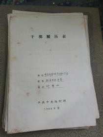 中国作家协会会员国家一级专业作家叶明山手稿3厚册《早晨八九点钟太阳》初稿 和 二稿2厚册 《金屋藏娇之八柴芙蓉的传奇》98页 业务自传9页 和简历1份