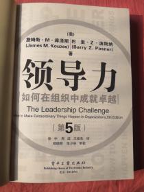 领导力：如何在组织中成就卓越（第5版）