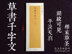 二玄社 精選擴大法帖18 怀素 草书千字文/日本原版进口图书