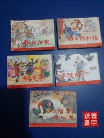 杨家将连环画全套5本合售