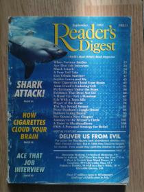 Reader's Digest 1995 September 英文版读者文摘，1995年9月