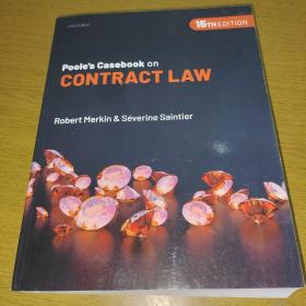 Poole's Casebook on Contract Law