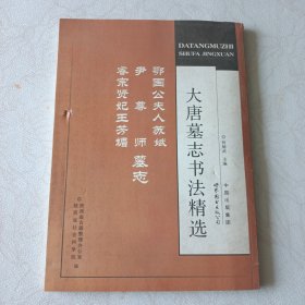 大唐墓志书法精选：鄂国公夫人苏娬 尹尊师 睿宗贤妃王芳媚墓志