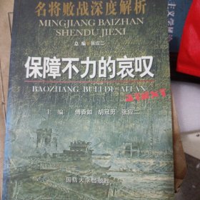 名将败战深度解析丛书：保障不力的哀叹