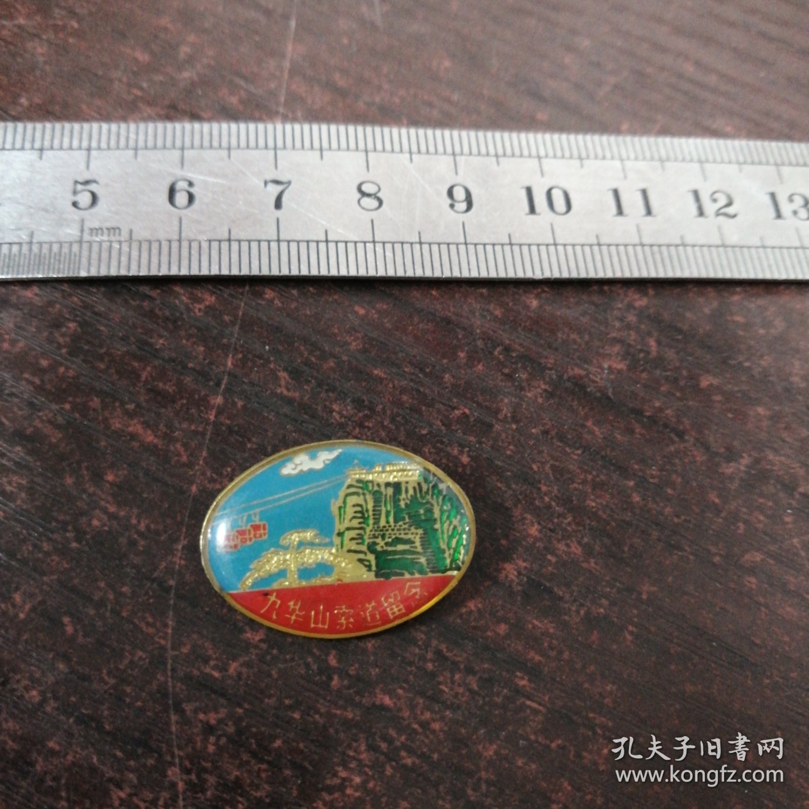 点击查看原图 九华山索道留念章