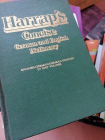 Harraps Concise German and English Dictionary 哈拉普简明德英 英德词典
