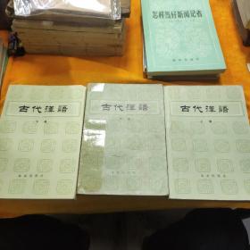 古代汉语 （上中下）