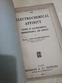 ELECTROCHEMICAL AFFINITY电化亲合 英文