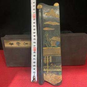 墨块 墨锭 書禅室 文房四宝用品摆件
【尺寸】6.5*23.5cm(手工测量略有误差)
【重量】517g