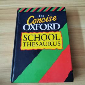 The Concise oxford SCHOOL THESAURUS