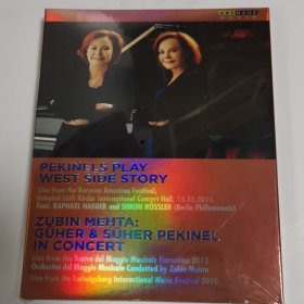 佩金内尔姐妹的钢琴二重奏/祖斌梅塔(2012-15年) 2碟 25G蓝光