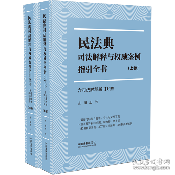 民法典司法解释与权威案例指引全书（含司法解释新旧对照）（上下册）