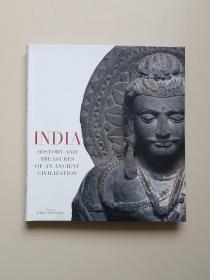 INDIA HISTORY AND TREASURES OF AN ANCIENT CIVILIZATION 古老印度 英文版