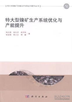 特大型镍矿充填法开采技术著作丛书：特大型镍矿生产系统优化与产能提升