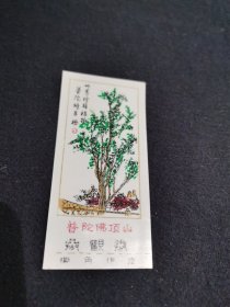 普陀佛顶山参观劵