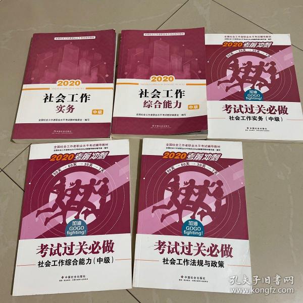 2020全新改版全国社会工作者考试指导教材社区工作师考试辅导书《社会工作实务》（中级）