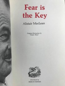 【苍鹭出版社复古装帧】Fear is the key.1973年，阿利斯泰尔·麦克林《义愤填膺》，约3幅插图，精装