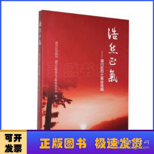 浩然正气——淄川区烈士事迹选编