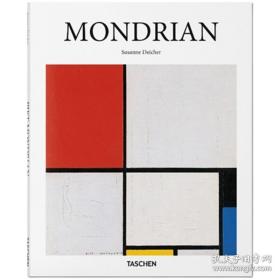 彼埃·蒙德里安 MONDRIAN 艺术书籍 几何抽象绘画作品集画集画册