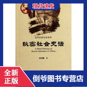 秘密社會(huì)史話(huà)/近代經(jīng)濟(jì)生活系列/中國(guó)史話(huà) 9787509716991