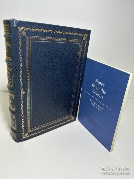 《政治著作选》约翰·穆勒，Franklin Library John Stuart Mill Political Writings，富兰克林出版社1982年出版100 Greatest系列限量收藏版精装书