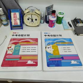 中考夺冠计划（初中语文、初中数学两册合售）