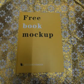 Free book mockup
