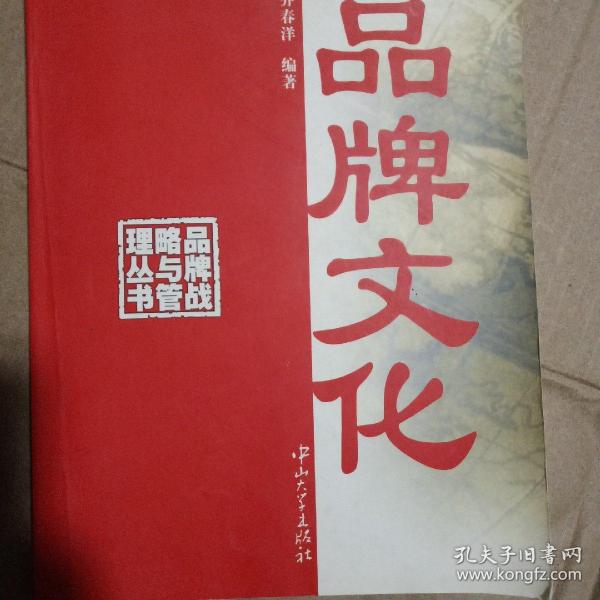 品牌文化——品牌战略与管理丛书