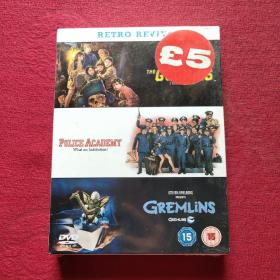 POLICE ACADEMY GREMLiNS DVD  全新未开封