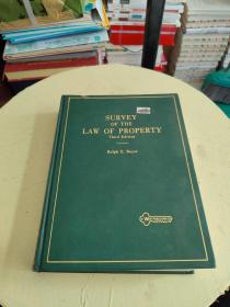 SURVEY OF THE LAW OF PROPERTY（精装，扉页有印章！）