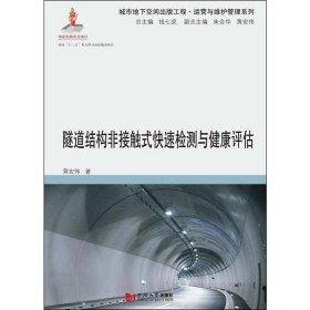 隧道结构非接触式快速检测与健康评估 9787560875491 黄宏伟 同济大学出版社
