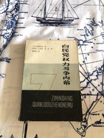 自民党权力斗争内幕