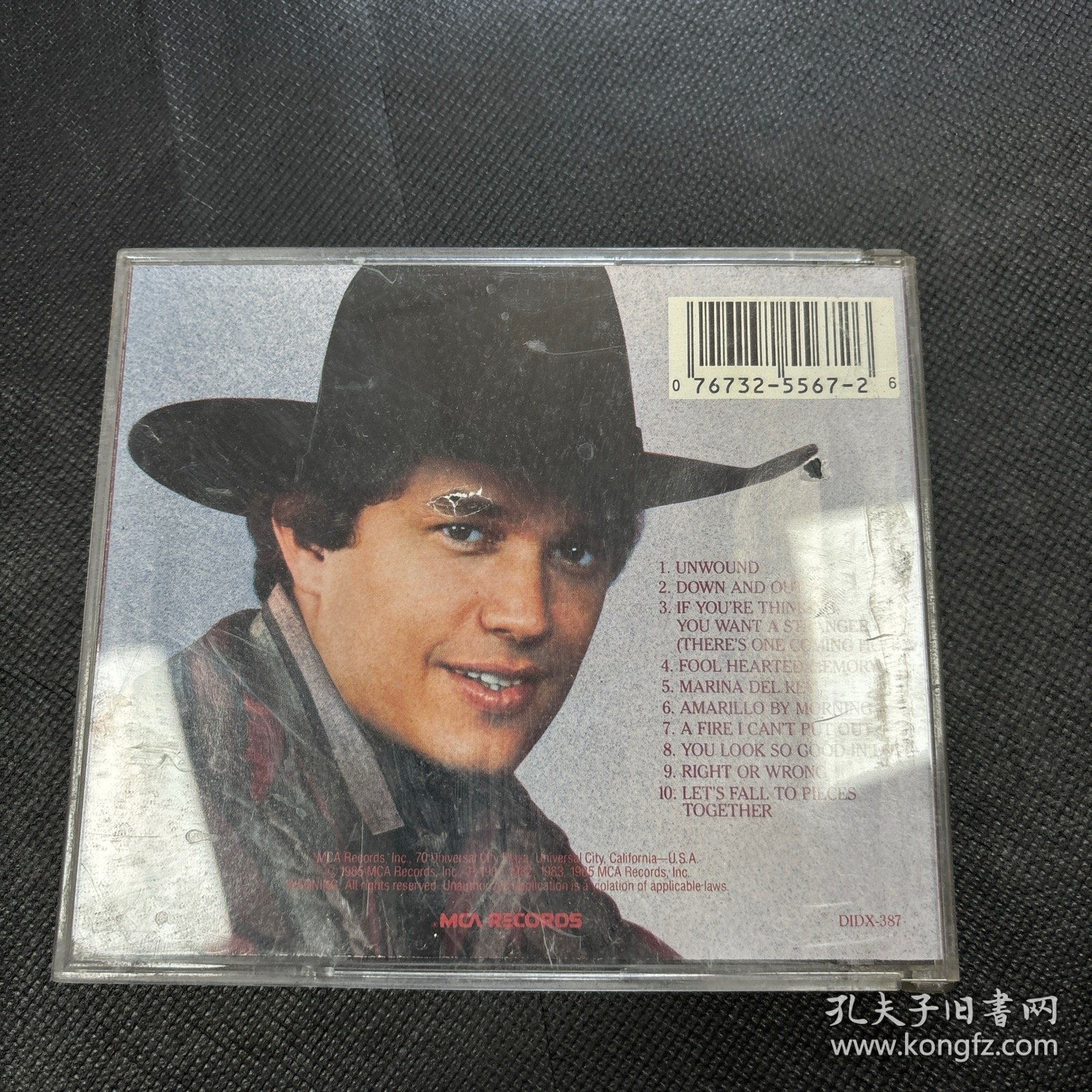 GEORGE STRAIT CD～品自鉴，按图发货【存放8312室247层】