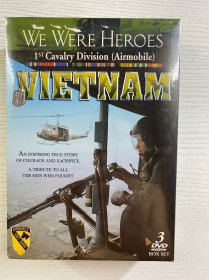 We Were Heroes 1 st Cavalry Division（Airmobile）VIETNAM（3DVD、全新未拆封）原装正品、现货如图