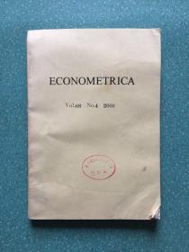 ECONOMETRICA Vol.68 No.6 2000