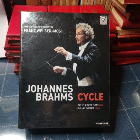 碟片光碟： JOHANNES BRAHMS CYCLE 3碟一套，全新未拆封 ，正版BD碟