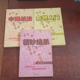 象棋博弈技巧丛书：中局杀法.精妙绝杀.象棋入门（3本合售）